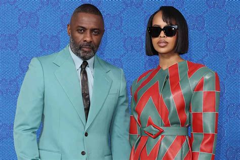 sabrina gucci|Idris Elba and Wife Sabrina Wear Complementary Ensembles at .